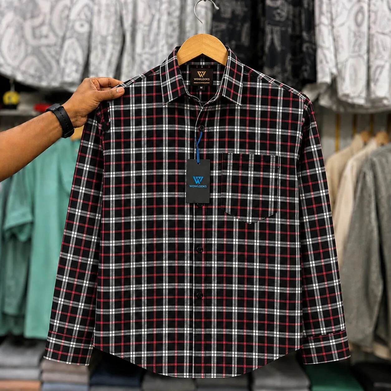 Premium Shirt- Garments Check
