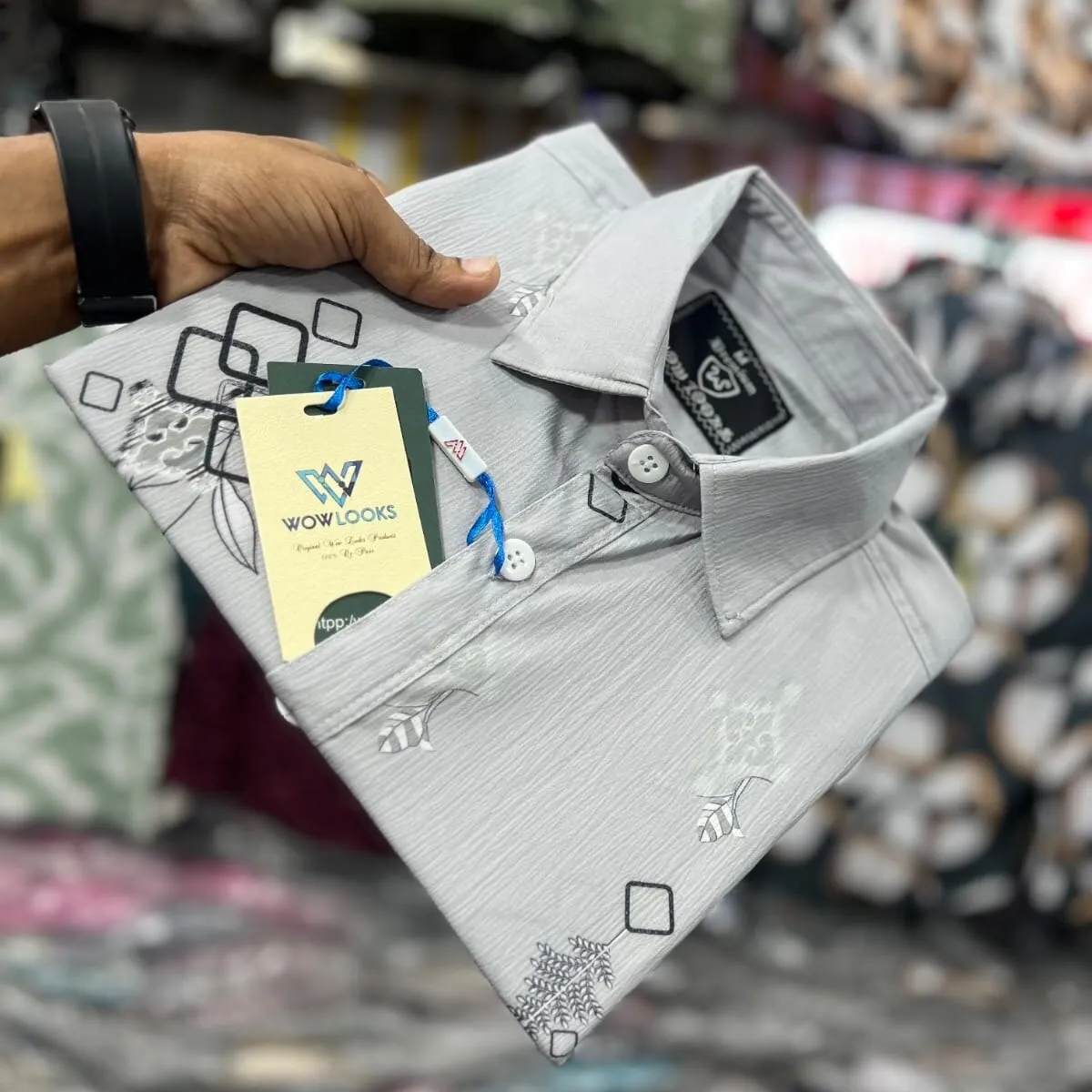Premium Shirt - Jafran Fabric